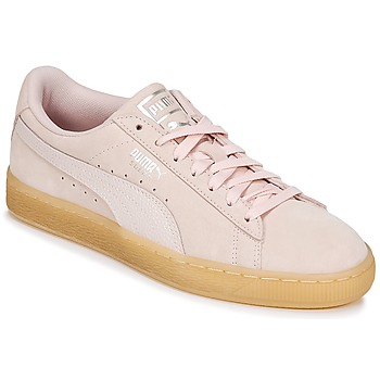 Cipők Női Rövid szárú edzőcipők Puma SUEDE CLASSIC BUBBLE W'S Rózsaszín