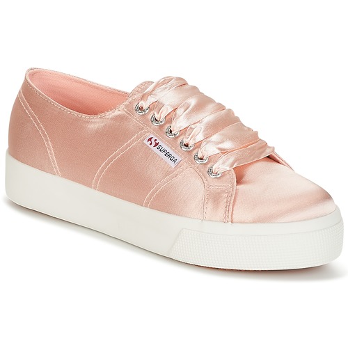 Cipők Női Rövid szárú edzőcipők Superga 2730 SATIN W Rózsaszín