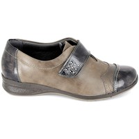 Cipők Női Oxford cipők & Bokacipők Boissy Derby 7510 Noir Barna