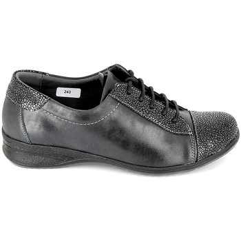 Cipők Női Rövid szárú edzőcipők Boissy Sneakers 7510 Noir Fekete 