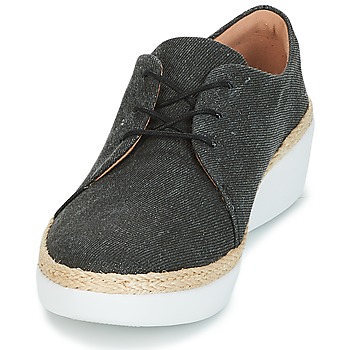 FitFlop SUPERDERBY LACE UP SHOES Fekete 
