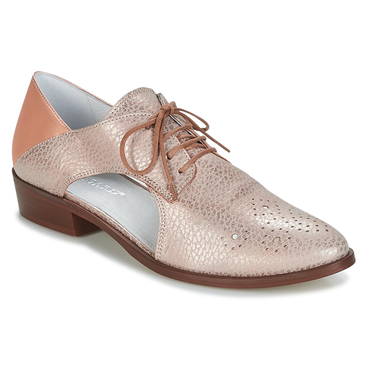 Cipők Női Oxford cipők Regard RELAFU Rózsaszín