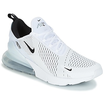 Cipők Férfi Rövid szárú edzőcipők Nike AIR MAX 270 Fehér / Fekete 