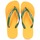 Cipők Lábujjközös papucsok Havaianas BRAZIL LOGO Citromsárga
