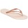 Cipők Női Lábujjközös papucsok Havaianas SLIM Rózsaszín / Arany
