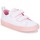 Cipők Lány Rövid szárú edzőcipők Converse Chuck Taylor All Star 2V-Ox Fehér / Rózsaszín