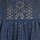 Ruhák Női Rövid ruhák Manoush NEOPRENE Kék / Arany