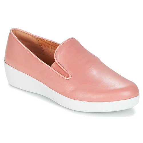 Cipők Női Belebújós cipők FitFlop SUPERSKATE Rózsaszín