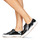 Cipők Női Rövid szárú edzőcipők Superga 2750-LEAPATENTW Fekete 