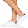 Cipők Női Rövid szárú edzőcipők Victoria DEPORTIVO BASKET PIEL Fehér / Zöld