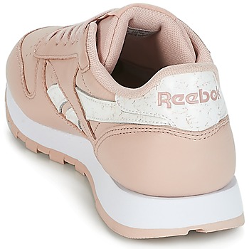 Reebok Classic CLASSIC LEATHER Rózsaszín / Fehér