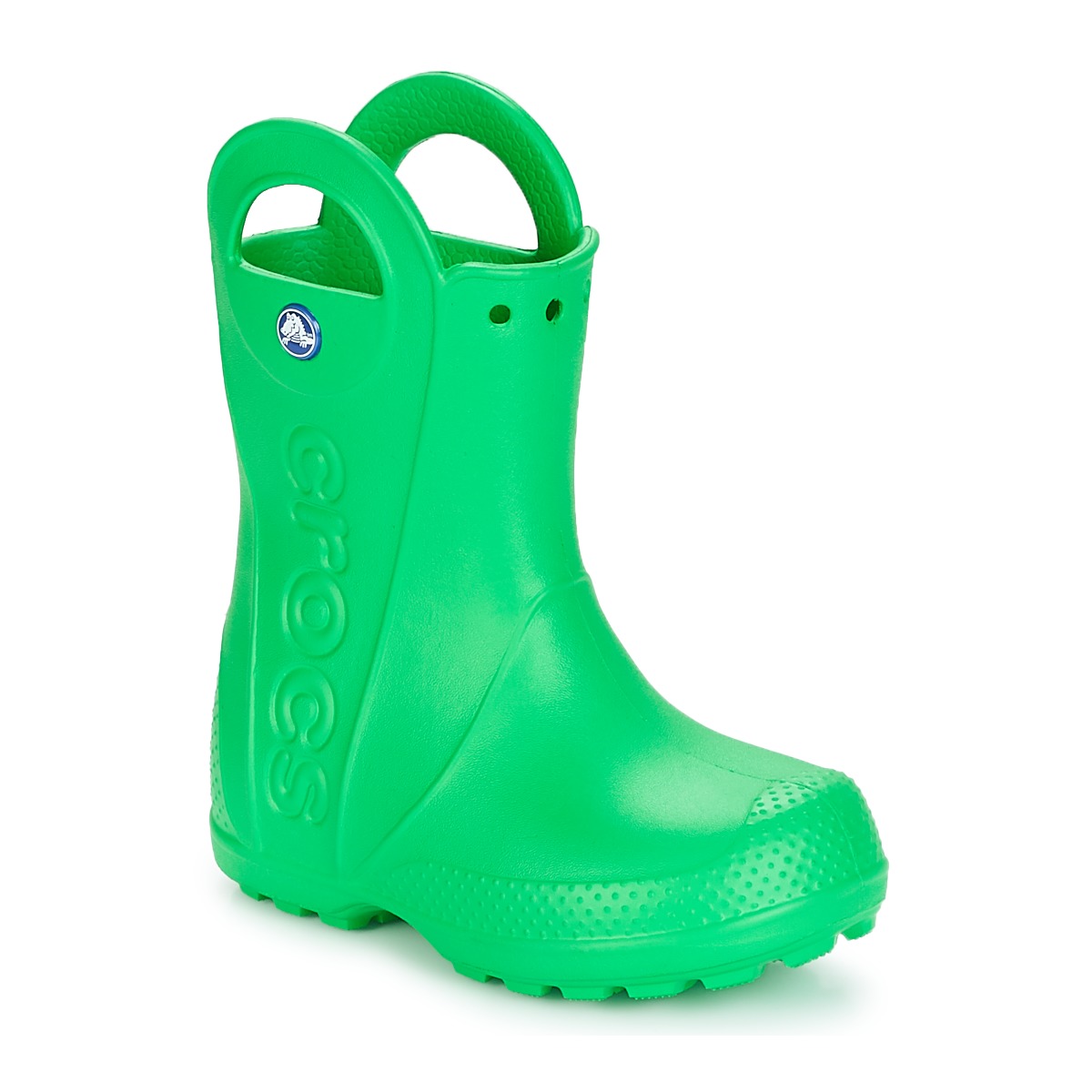 Cipők Gyerek Gumicsizmák Crocs HANDLE IT RAIN BOOT KIDS Zöld