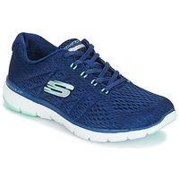 Cipők Női Rövid szárú edzőcipők Skechers  Kék
