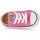 Cipők Lány Rövid szárú edzőcipők Converse Chuck Taylor All Star SEASON OX Rózsaszín