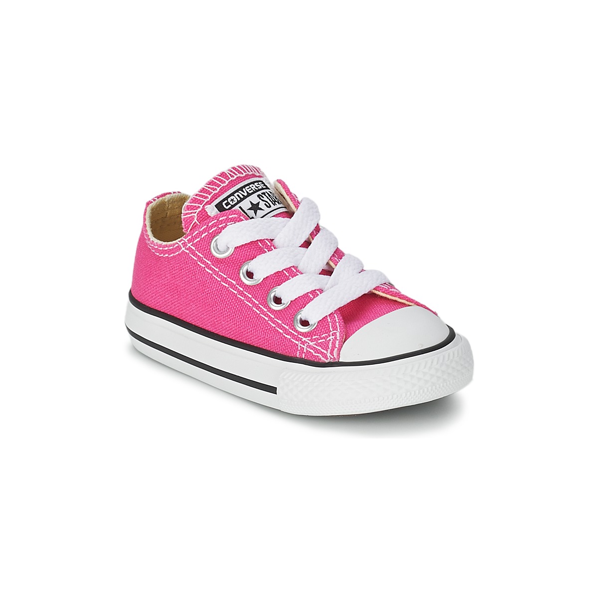 Cipők Lány Rövid szárú edzőcipők Converse Chuck Taylor All Star SEASON OX Rózsaszín