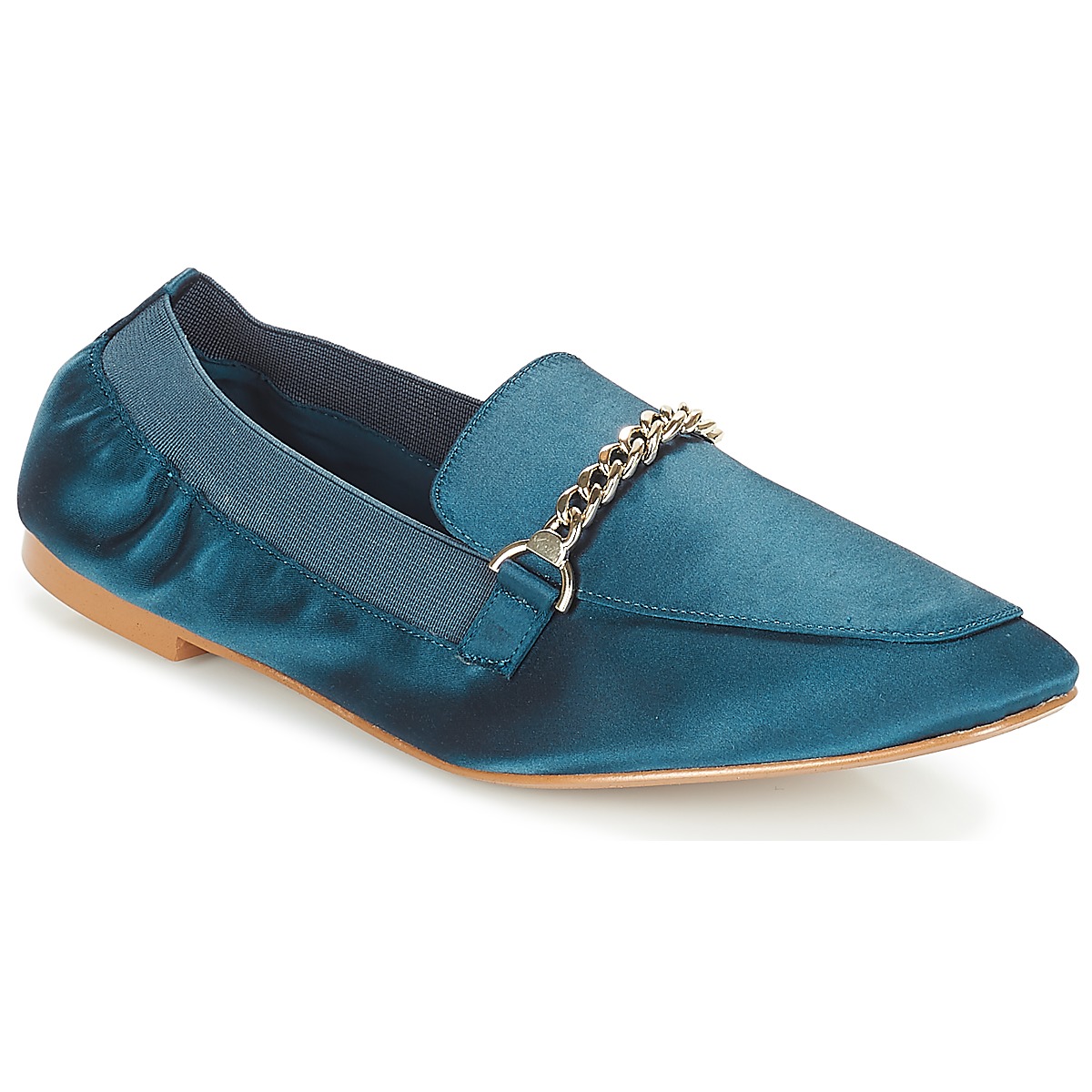 Cipők Női Mokkaszínek André AMULETTE Kék