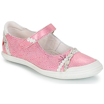 Cipők Lány Balerina cipők
 GBB MARION Vte / Rózsaszín-fehér / Dpf / Zara