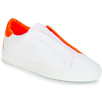 Cipők Női Rövid szárú edzőcipők KLOM KISS Fehér / Narancssárga