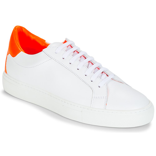 Cipők Női Rövid szárú edzőcipők KLOM KEEP Fehér / Narancssárga