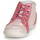 Cipők Lány Magas szárú edzőcipők GBB FRANCKIE Rózsaszín