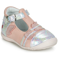 Cipők Lány Balerina cipők
 GBB MERTONE Rózsaszín / Ezüst