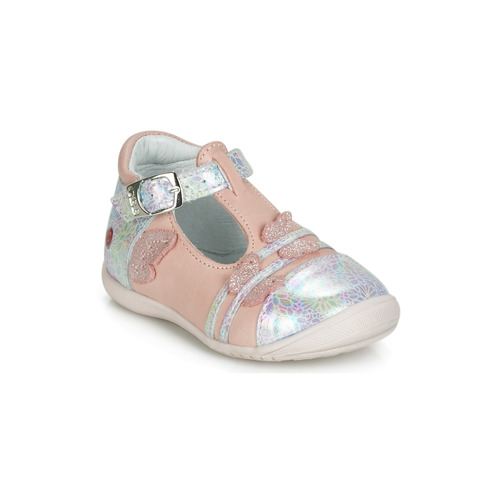 Cipők Lány Balerina cipők
 GBB MERTONE Rózsaszín / Ezüst