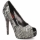 Cipők Női Félcipők Missoni RM72 Fekete  / Ezüst