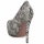 Cipők Női Félcipők Missoni RM72 Fekete  / Ezüst