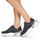Cipők Női Rövid szárú edzőcipők Victoria AIRE NYLON/SERRAJE PU Fekete 