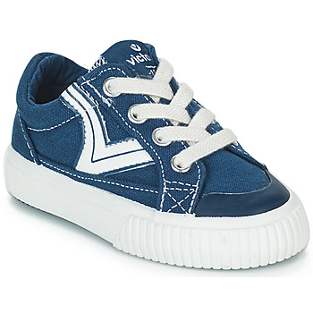 Cipők Gyerek Rövid szárú edzőcipők Victoria TRIBU LONA RETRO Kék