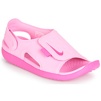 Cipők Lány Szandálok / Saruk Nike SUNRAY ADJUST 5 Rózsaszín